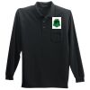 Port Authority Long Sleeve Silk Touch Polo with Pocket Thumbnail