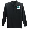 Port Authority Long Sleeve Silk Touch Polo with Pocket Thumbnail