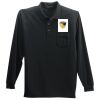 Port Authority Long Sleeve Silk Touch Polo with Pocket Thumbnail