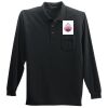 Port Authority Long Sleeve Silk Touch Polo with Pocket Thumbnail
