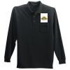 Port Authority Long Sleeve Silk Touch Polo with Pocket Thumbnail