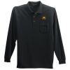 Port Authority Long Sleeve Silk Touch Polo with Pocket Thumbnail