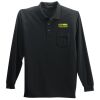 Port Authority Long Sleeve Silk Touch Polo with Pocket Thumbnail