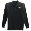 Port Authority Long Sleeve Silk Touch Polo with Pocket Thumbnail