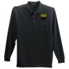 Port Authority Long Sleeve Silk Touch Polo with Pocket Thumbnail