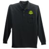 Port Authority Long Sleeve Silk Touch Polo with Pocket Thumbnail