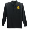 Port Authority Long Sleeve Silk Touch Polo with Pocket Thumbnail