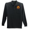 Port Authority Long Sleeve Silk Touch Polo with Pocket Thumbnail