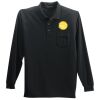 Port Authority Long Sleeve Silk Touch Polo with Pocket Thumbnail