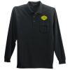 Port Authority Long Sleeve Silk Touch Polo with Pocket Thumbnail