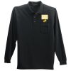 Port Authority Long Sleeve Silk Touch Polo with Pocket Thumbnail