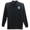 Port Authority Long Sleeve Silk Touch Polo with Pocket Thumbnail
