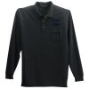 Port Authority Long Sleeve Silk Touch Polo with Pocket Thumbnail
