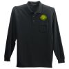 Port Authority Long Sleeve Silk Touch Polo with Pocket Thumbnail
