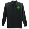 Port Authority Long Sleeve Silk Touch Polo with Pocket Thumbnail