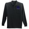 Port Authority Long Sleeve Silk Touch Polo with Pocket Thumbnail