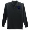 Port Authority Long Sleeve Silk Touch Polo with Pocket Thumbnail