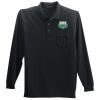Port Authority Long Sleeve Silk Touch Polo with Pocket Thumbnail