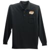 Port Authority Long Sleeve Silk Touch Polo with Pocket Thumbnail