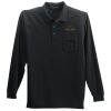 Port Authority Long Sleeve Silk Touch Polo with Pocket Thumbnail