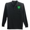 Port Authority Long Sleeve Silk Touch Polo with Pocket Thumbnail