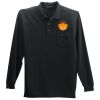 Port Authority Long Sleeve Silk Touch Polo with Pocket Thumbnail