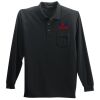 Port Authority Long Sleeve Silk Touch Polo with Pocket Thumbnail
