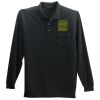 Port Authority Long Sleeve Silk Touch Polo with Pocket Thumbnail
