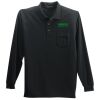 Port Authority Long Sleeve Silk Touch Polo with Pocket Thumbnail