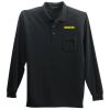 Port Authority Long Sleeve Silk Touch Polo with Pocket Thumbnail