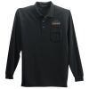 Port Authority Long Sleeve Silk Touch Polo with Pocket Thumbnail