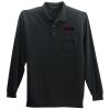 Port Authority Long Sleeve Silk Touch Polo with Pocket Thumbnail