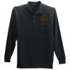 Port Authority Long Sleeve Silk Touch Polo with Pocket Thumbnail