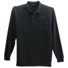 Port Authority Long Sleeve Silk Touch Polo with Pocket Thumbnail