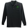 Port Authority Long Sleeve Silk Touch Polo with Pocket Thumbnail