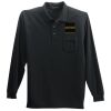 Port Authority Long Sleeve Silk Touch Polo with Pocket Thumbnail