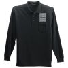 Port Authority Long Sleeve Silk Touch Polo with Pocket Thumbnail