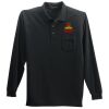 Port Authority Long Sleeve Silk Touch Polo with Pocket Thumbnail