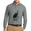 Port Authority Silk Touch Long Sleeve Polo Thumbnail