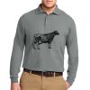 Port Authority Silk Touch Long Sleeve Polo Thumbnail
