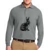 Port Authority Silk Touch Long Sleeve Polo Thumbnail