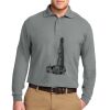 Port Authority Silk Touch Long Sleeve Polo Thumbnail