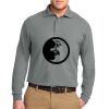 Port Authority Silk Touch Long Sleeve Polo Thumbnail