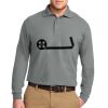 Port Authority Silk Touch Long Sleeve Polo Thumbnail