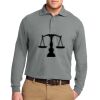 Port Authority Silk Touch Long Sleeve Polo Thumbnail