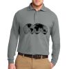 Port Authority Silk Touch Long Sleeve Polo Thumbnail