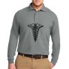 Port Authority Silk Touch Long Sleeve Polo Thumbnail