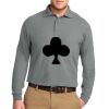 Port Authority Silk Touch Long Sleeve Polo Thumbnail