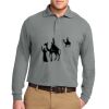 Port Authority Silk Touch Long Sleeve Polo Thumbnail