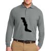 Port Authority Silk Touch Long Sleeve Polo Thumbnail